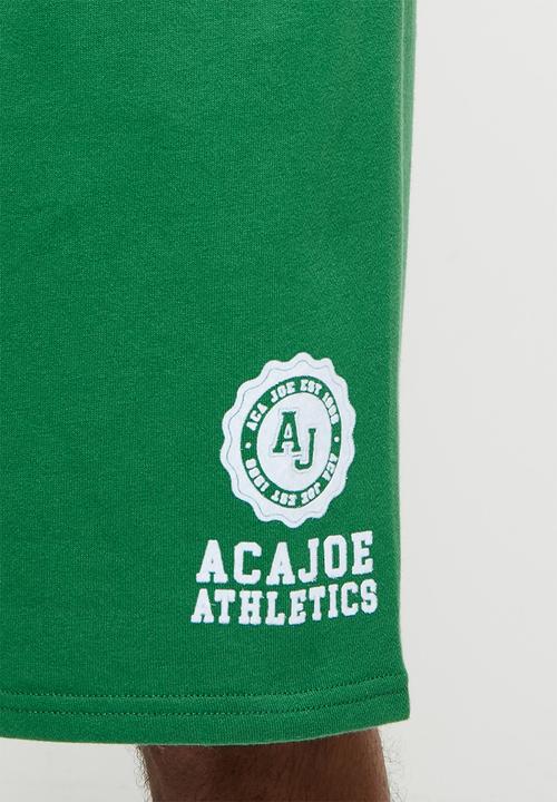 Aca Joe - Aca joe side logo fleece short - green