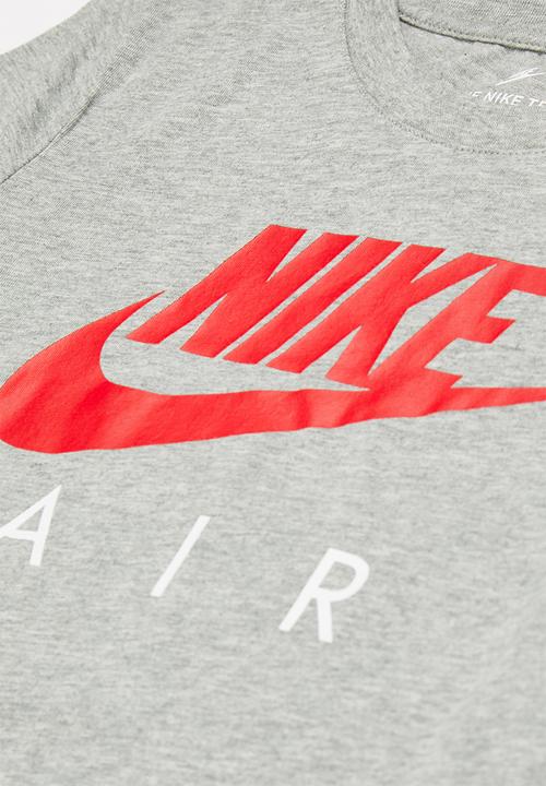 Nike - Nkb futura air short sleeve tee - grey heather
