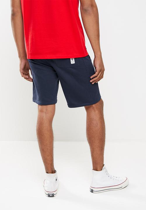 Aca Joe - Aca joe small hq logo fleece short - navy