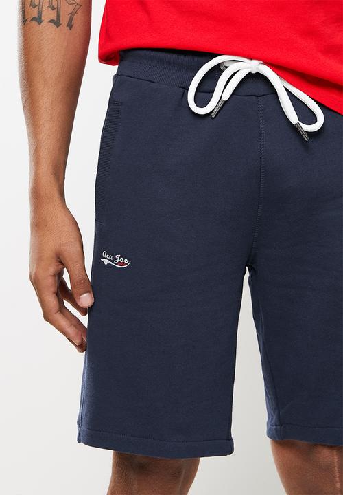 Aca Joe - Aca joe small hq logo fleece short - navy