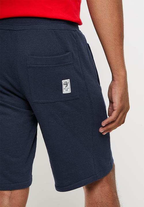 Aca Joe - Aca joe small hq logo fleece short - navy