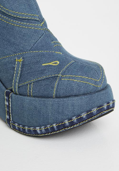 Jeffrey Campbell - Yasmin boot - blue denim