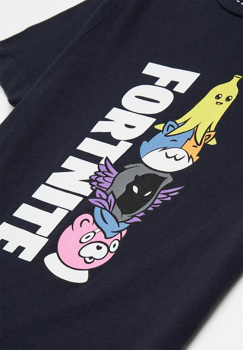 Rebel Republic - Fortnite totem t-shirt - navy