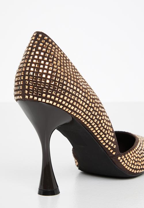 Jeffrey Campbell - Byzantinej - brown satin