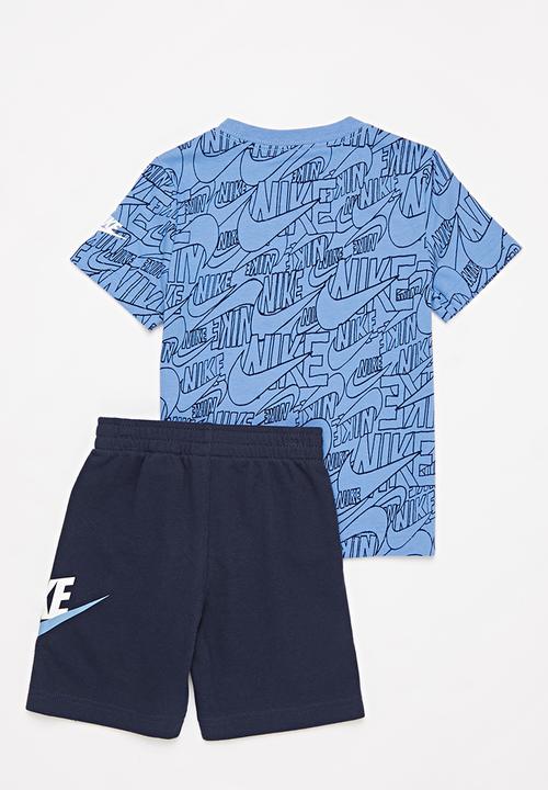 Nike - Nkb b nsw nike read short set - midnight navy