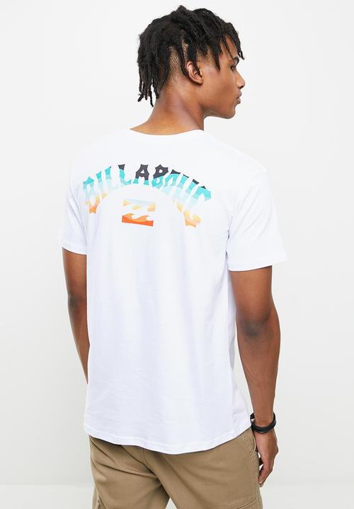 Billabong  - Arch fill short sleeve - white