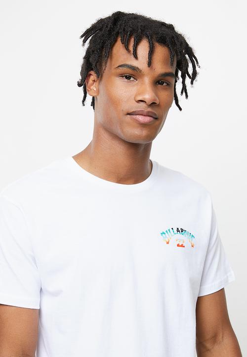 Billabong  - Arch fill short sleeve - white