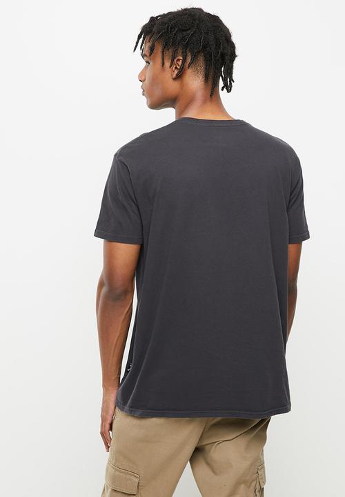 Billabong  - Core arch short sleeve  ww - washed black