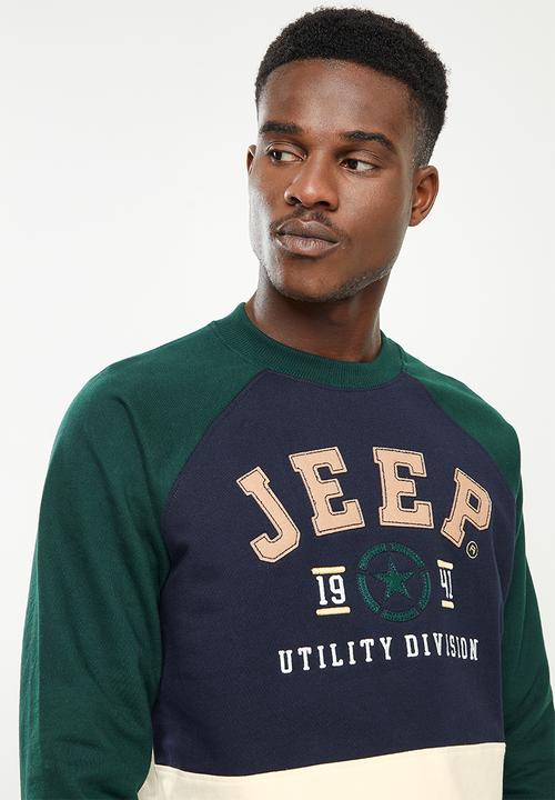 JEEP - Applique and embroidery-colourblock-jeep - multi 