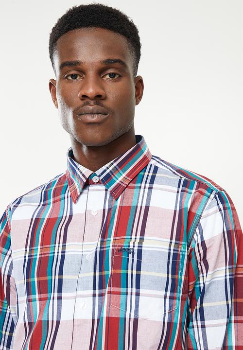 JEEP - Long sleeve yd check shirt-ivy-jeep - multi