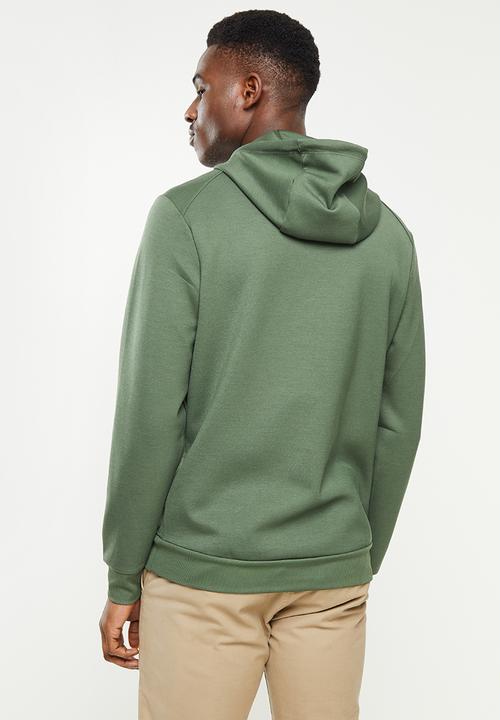 Lyle & Scott - Oth fly fleece hoodie - green