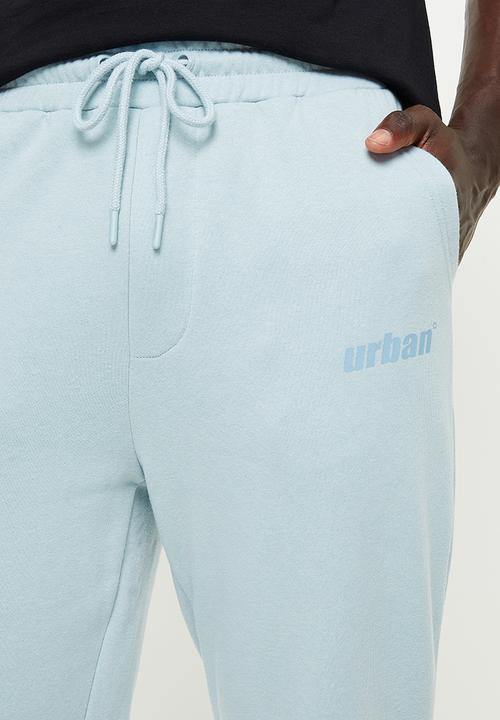 urban° - Urban brushed terry core jogger - celestial blue