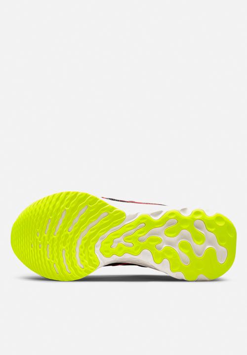 Nike - Nike react infinity run flyknit 3 - black/siren red-team red-volt