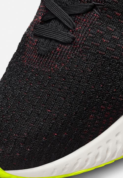 Nike - Nike react infinity run flyknit 3 - black/siren red-team red-volt