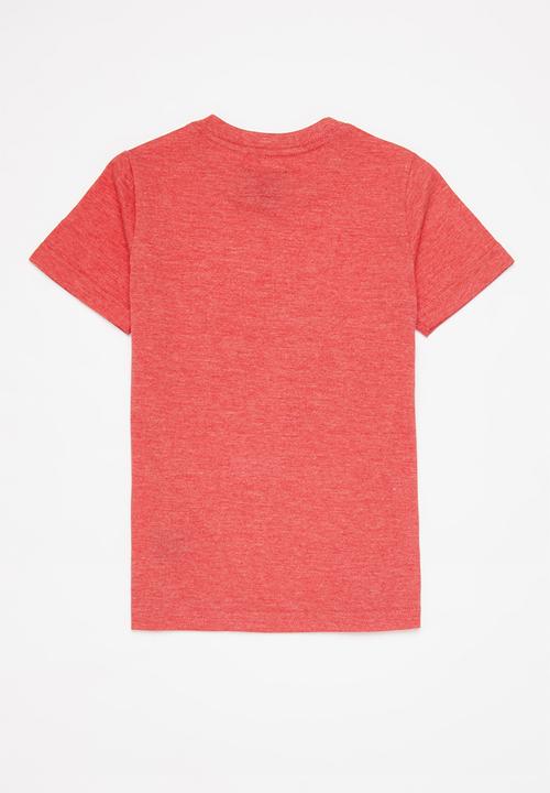 Aca Joe - Aca joe high square outdoor  tee - red