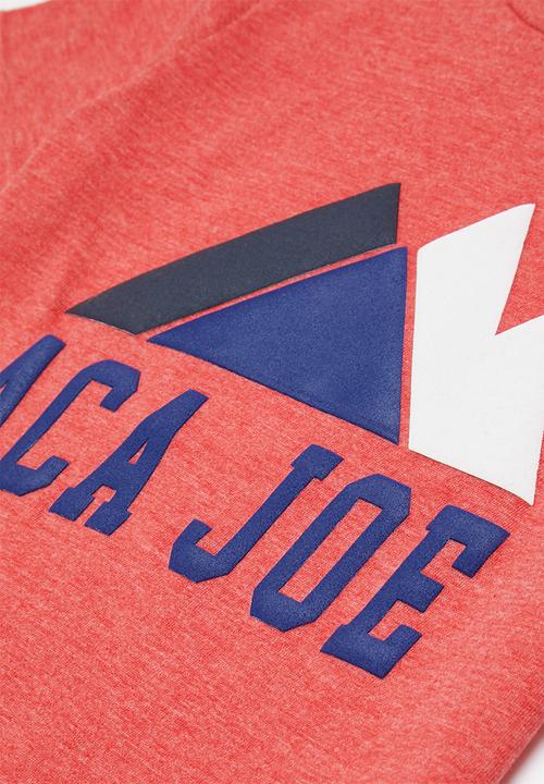 Aca Joe - Aca joe high square outdoor  tee - red