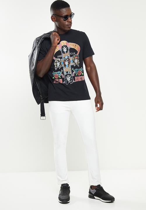 Only & Sons - Guns regular fit short sleeve tee - black
