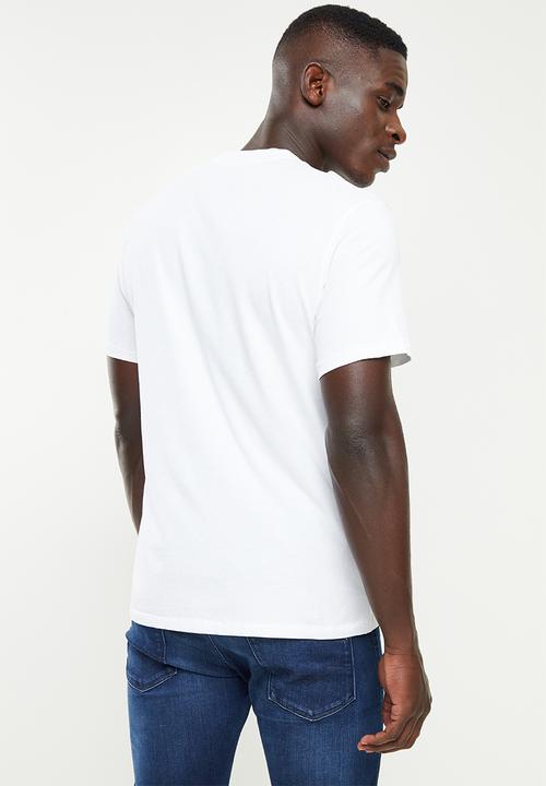 Only & Sons - Guns regular fit short sleeve tee - white