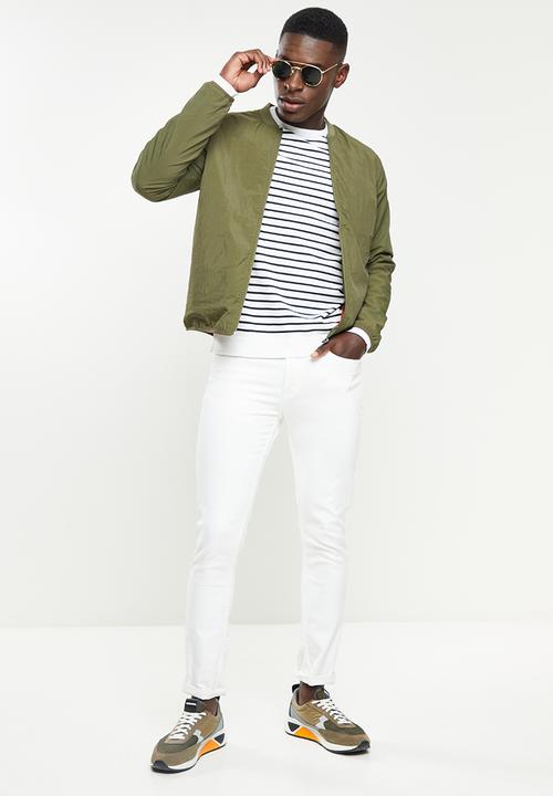 Only & Sons - Koby stripe crew knit - multi