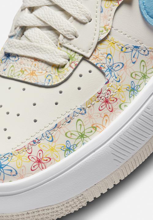 Nike - Wmns air force 1 fontanka - sail/university blue-vivid sulfur