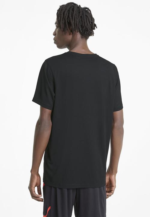 PUMA - Performance Short Sleeve  Training Tee - Bllack