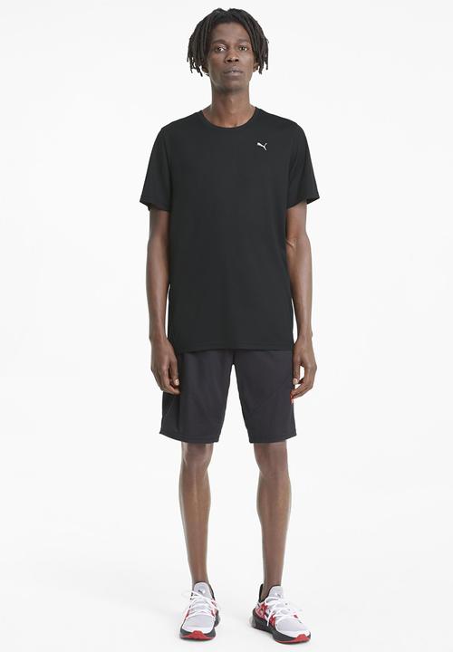 PUMA - Performance Short Sleeve  Training Tee - Bllack