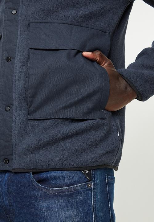 Only & Sons - Noah fleece jacket - navy