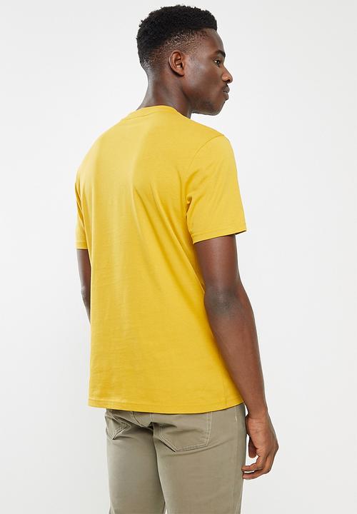 Ben Sherman - Ska check short sleeve target tee - mustard