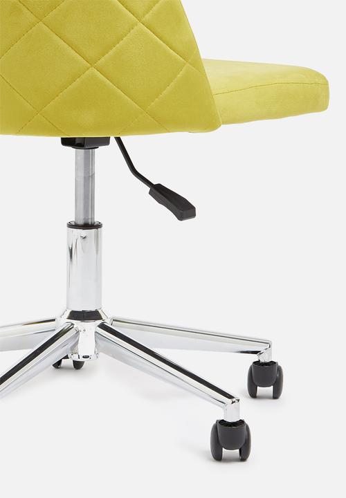 Sixth Floor - Blake office chair - mustard