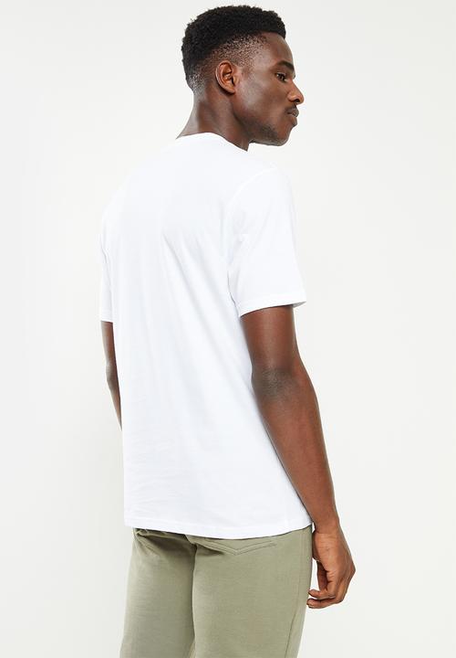Ben Sherman - Target construction tee - white