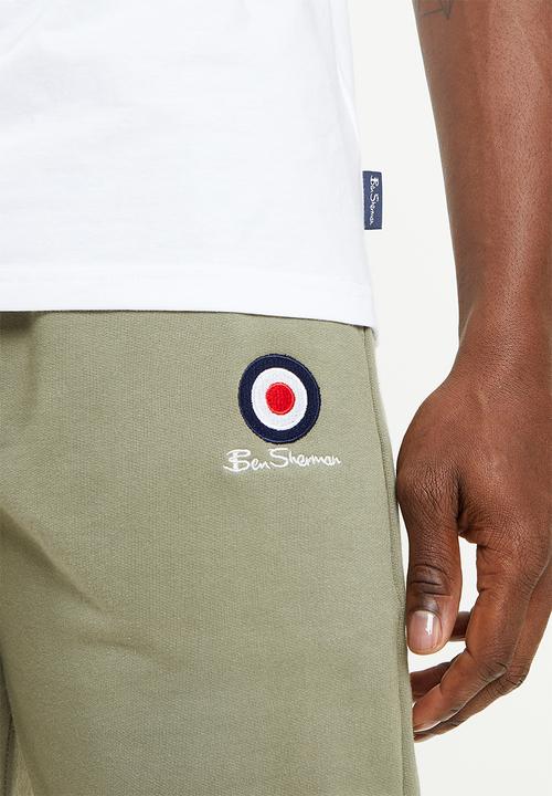 Ben Sherman - Target construction tee - white
