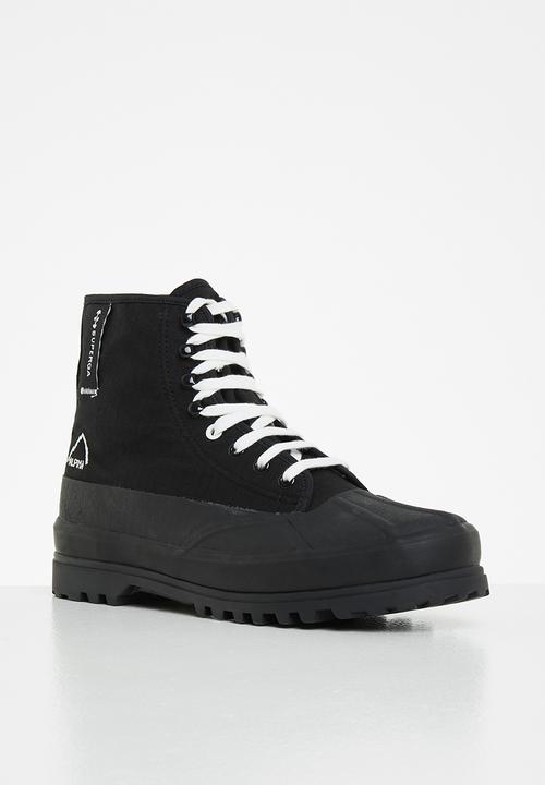 SUPERGA - 2481 alpina rip stop - a6m black-white