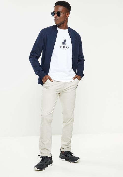 POLO - Men logo short sleeve tee - white