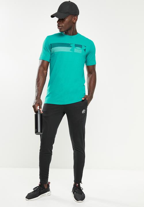 Under Armour - UA Fast Left Chest 3.0 SS Tee - Cerulean