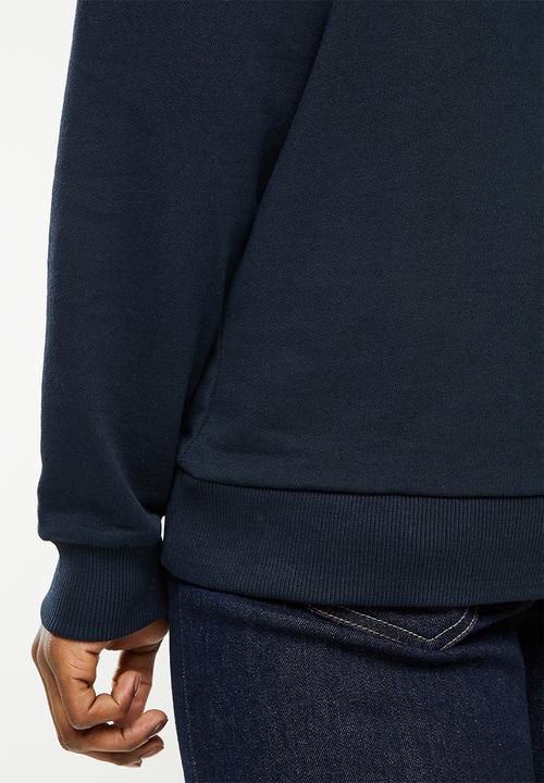 POLO - Men crest fleece sweat - navy
