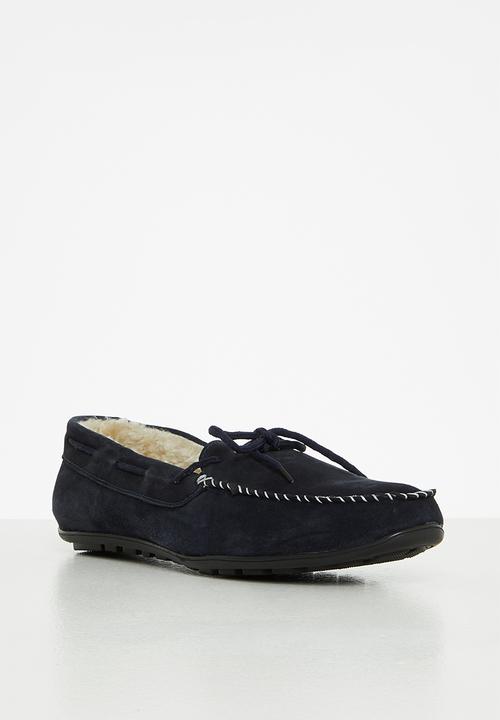 Lark & Crosse - Cozy slipper - navy