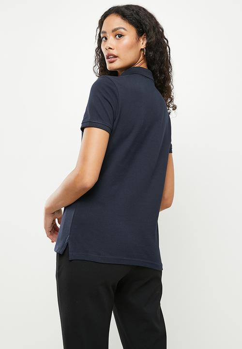 POLO - Wmn short sleeve essential sml pony golfer - navy