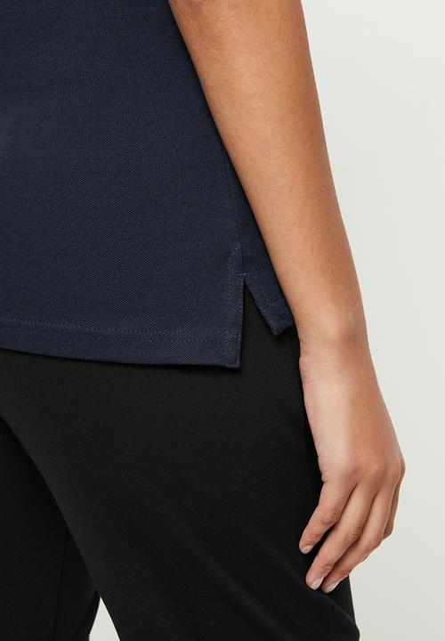 POLO - Wmn short sleeve essential sml pony golfer - navy