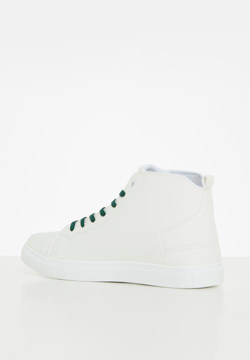 STYLE REPUBLIC - Karl hi-top sneaker - white & green