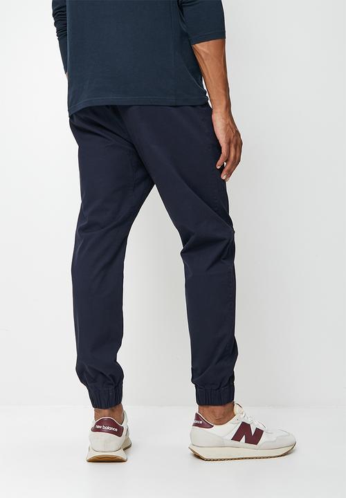 STYLE REPUBLIC - Slim tapered jogger - navy