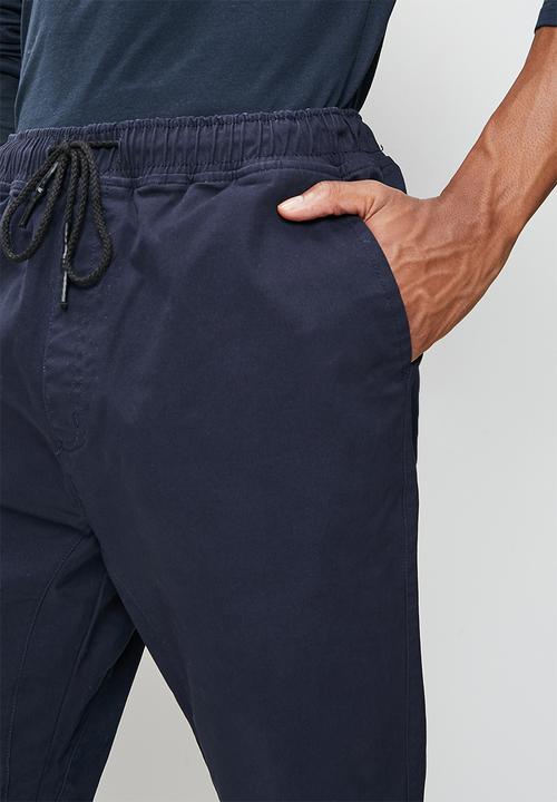 STYLE REPUBLIC - Slim tapered jogger - navy