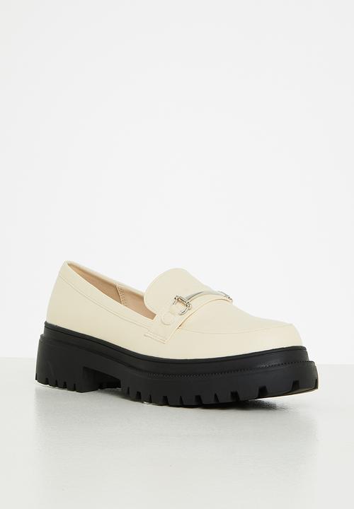 Cotton On - Bree lug sole loafer - ivory