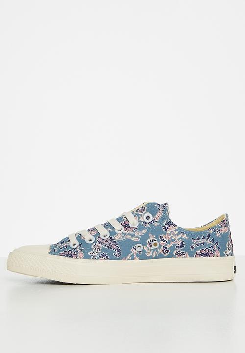 SOVIET - L viper  paisley - blue & cream