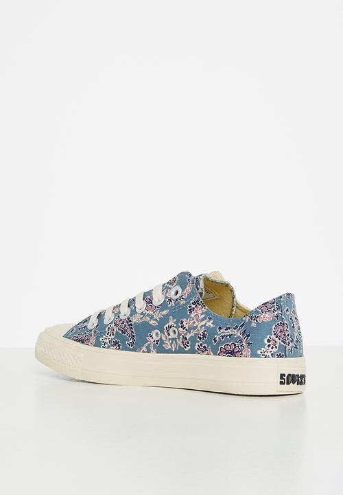 SOVIET - L viper  paisley - blue & cream