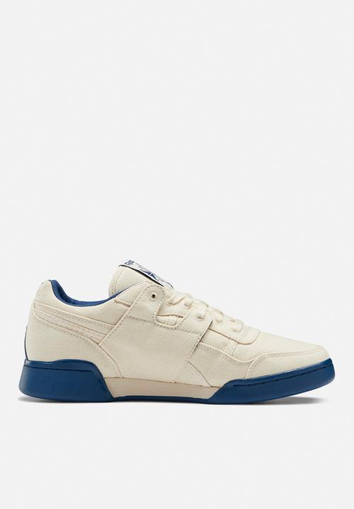 Reebok - Workout plus - chalk/chalk/batik blue