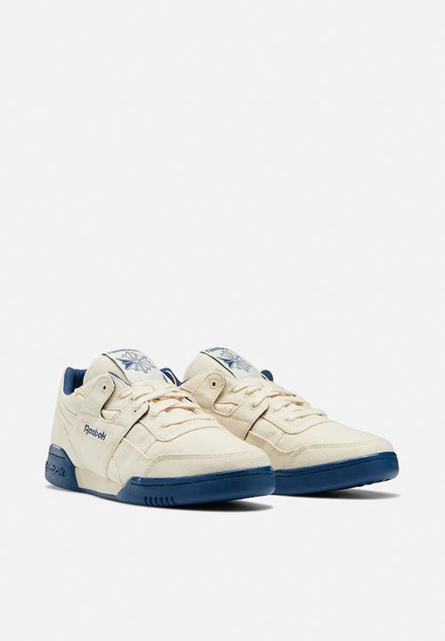 Reebok - Workout plus - chalk/chalk/batik blue