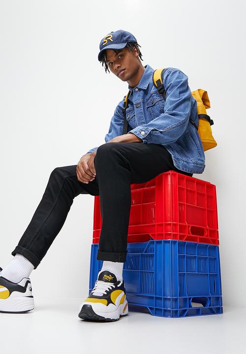 STYLE REPUBLIC - Tyga loose fit denim trucker jacket - mid blue