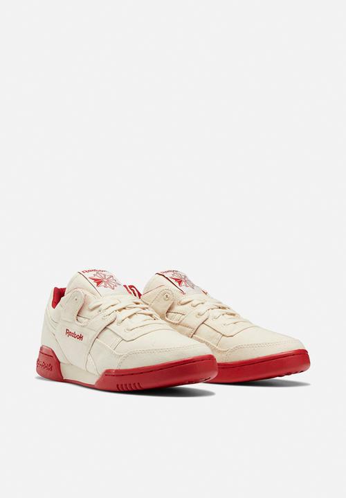 Reebok - Workout plus - tote bag - chalk/chalk/flash red