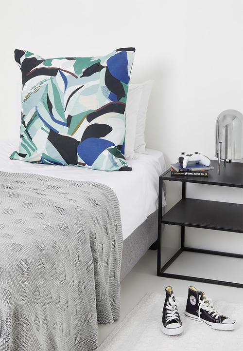 Sixth Floor - Layered printed cushion cover - multi