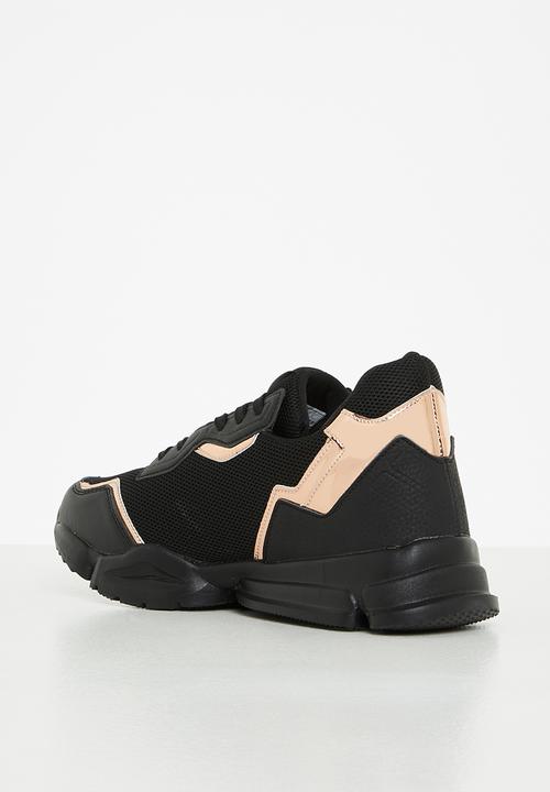 SOVIET - L evie-black mono & rose gold